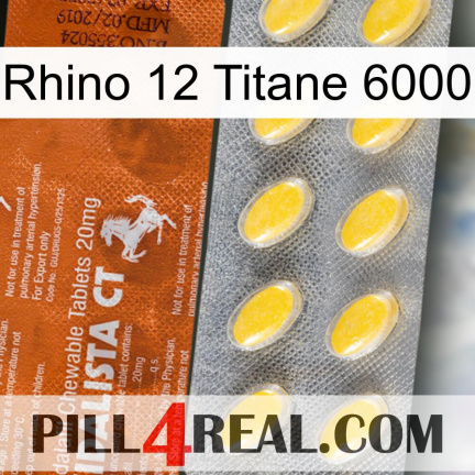 Rhino 12 Titanium 6000 42